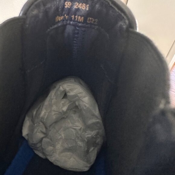 Johnston Murphy Size 11 Mens Leather Full Grain Chelsea Boots India Black - Picture 11 of 12